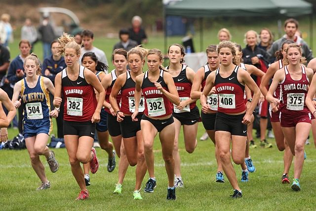2011 USF XC Invite-013.JPG - 2011 University of San Francisco Cross Country Invitational, September 3, Golden Gate Park, San Francisco, California.